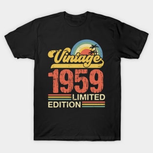 Retro vintage 1959 limited edition T-Shirt